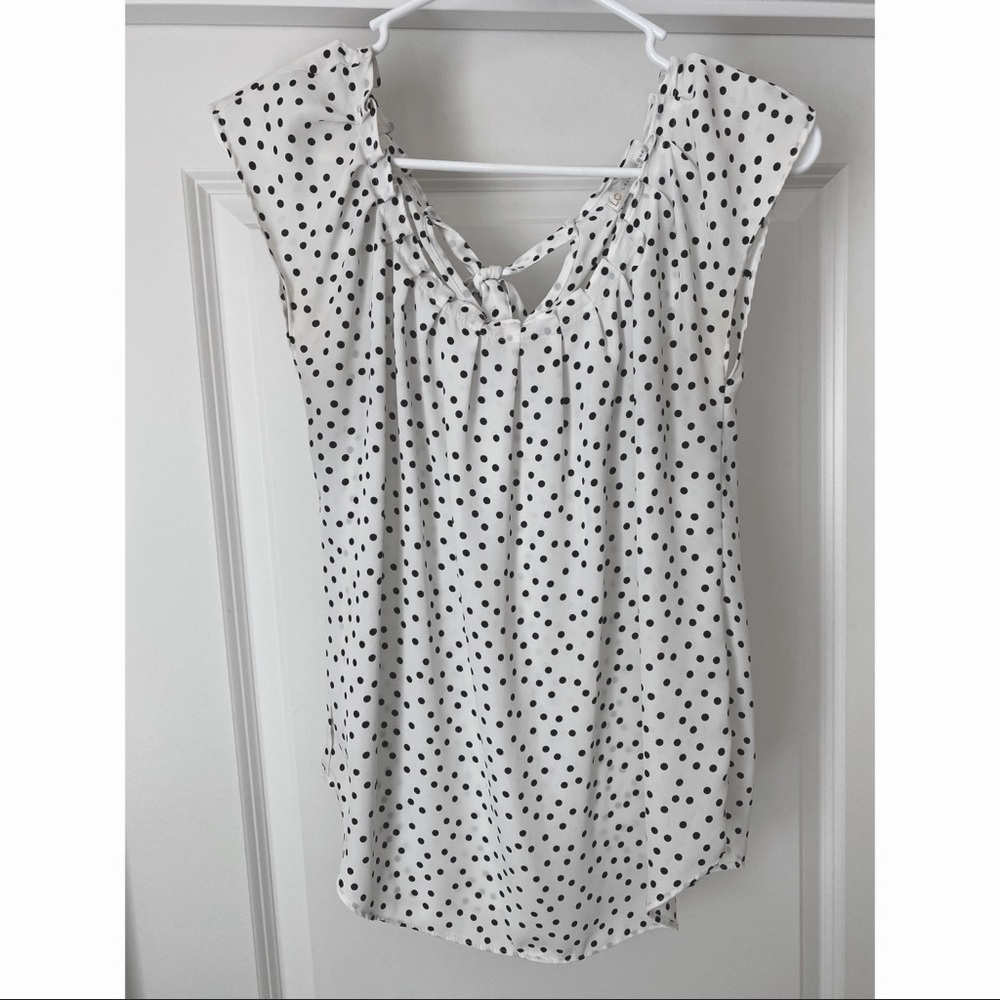 Polka Dot Lauren Conrad Top